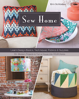 Sewing projects: pillows and fabric storage basket