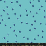 turquoise starry wide