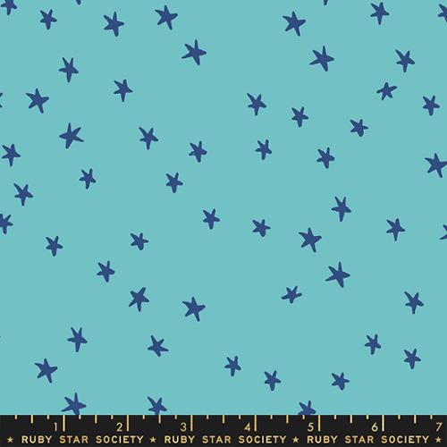 turquoise starry wide