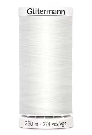 white gutermann 250m