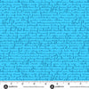 quilty words blue howlite
