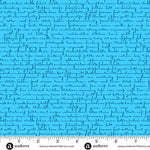quilty words blue howlite