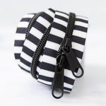 black zipper