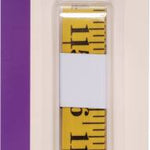 A close up of a ruler in its packaging
