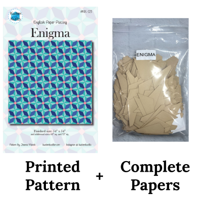 Enigma print and papers