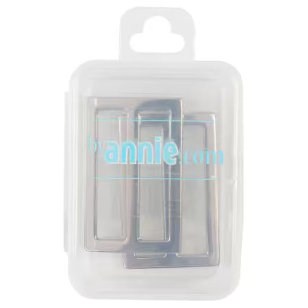 Slider Widemouth 1-1/2in Nickel Set of Two By Annie