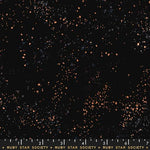 Speckled metallic black