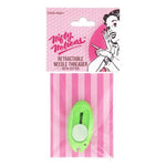 A package of the packaging for a pink and green pin up girl