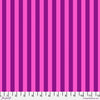 A purple striped fabric with a white background.