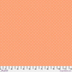 tiny dots peachy