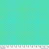 A light blue background with small white dots.