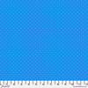 A blue background with small white dots.