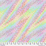 A colorful pattern of squares and dots.