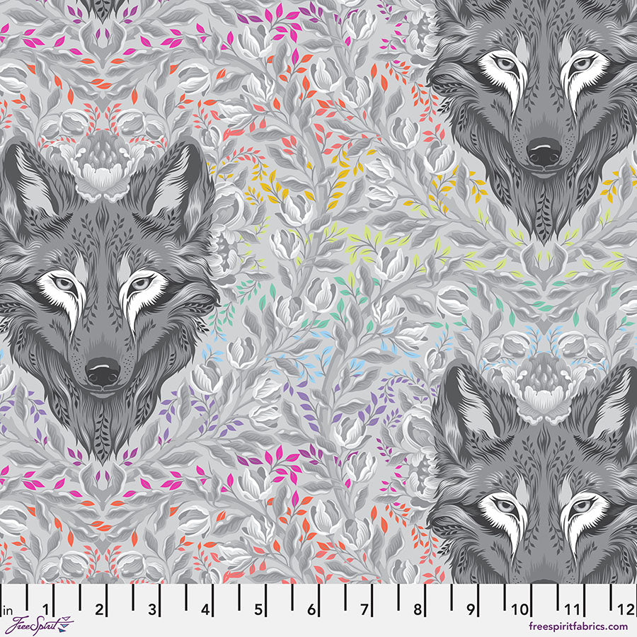 wolf of pink street fog