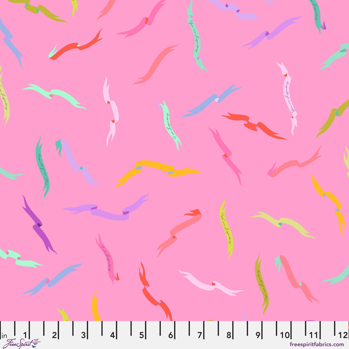 Gentle Reminder - Wild orchid Legendary - Tula Pink by the half yard