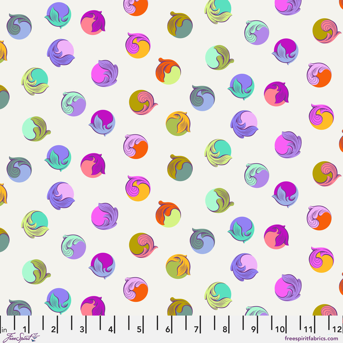 Gumdrop - Pearl Legendary - Tula Pink by the half yard
