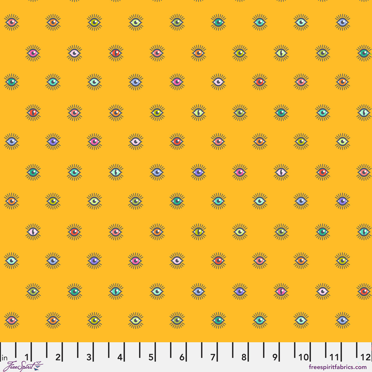 Visionary - Dandelion Legendary - Tula Pink by the half yard
