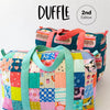 patchwork duffle