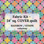 RAINBOW STRIPE FABRIC KIT