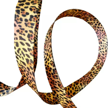 Leopard 1" Seatbelt Webbing 5yd