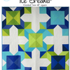 A quilt that is made of different colored squares.