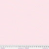 A light pink background with small white dots.