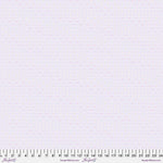 A light purple dotted background with small white dots.
