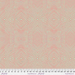 A pink and white pattern is shown.