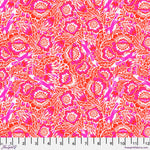 A pink and red floral pattern is shown.