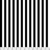 A black and white striped fabric with a number of lines.