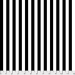 A black and white striped fabric with a number of lines.