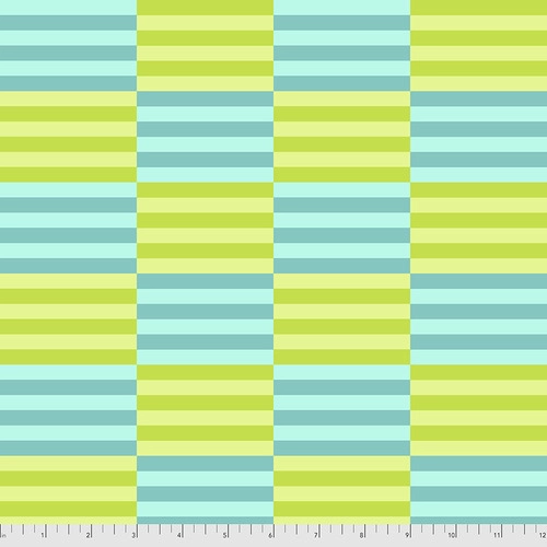 A green and blue striped pattern is shown.