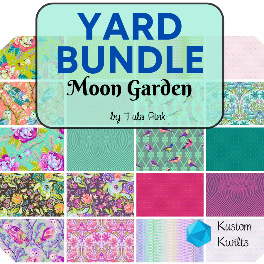 A bundle of 2 0 yard squares in the shape of a garden.