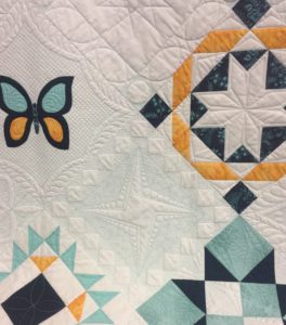 Amy Johnson's sampler quilt