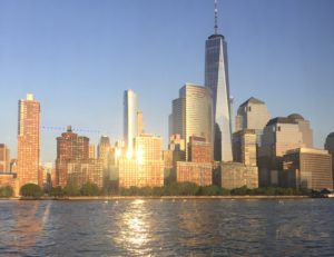 NYC at sunset