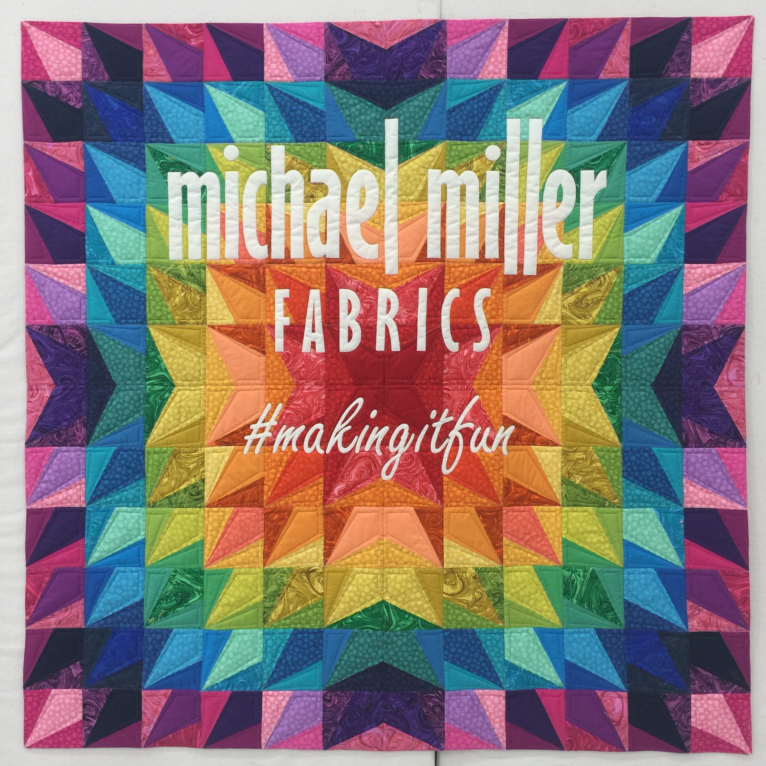 Spring Quilt Market Quilt for Michael Miller