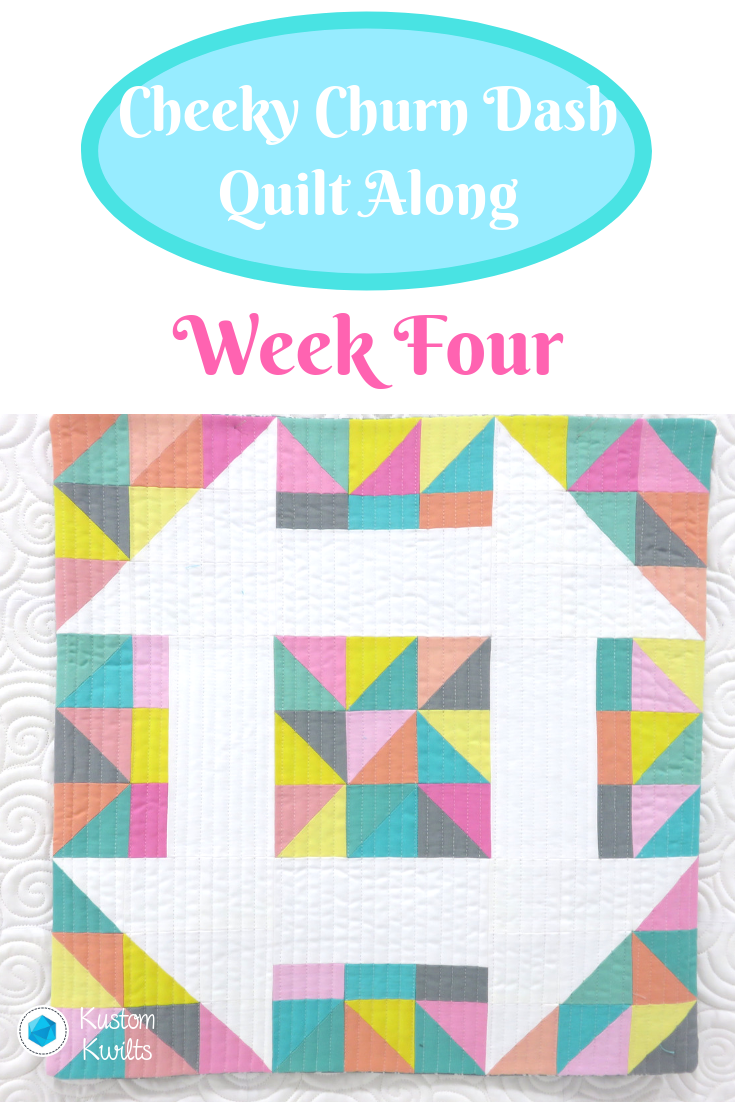 A quilt along week four