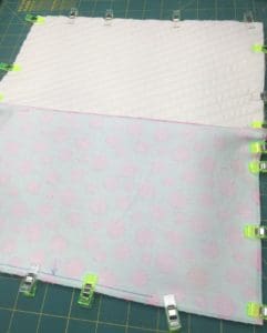 A piece of paper with pink polka dots on it.