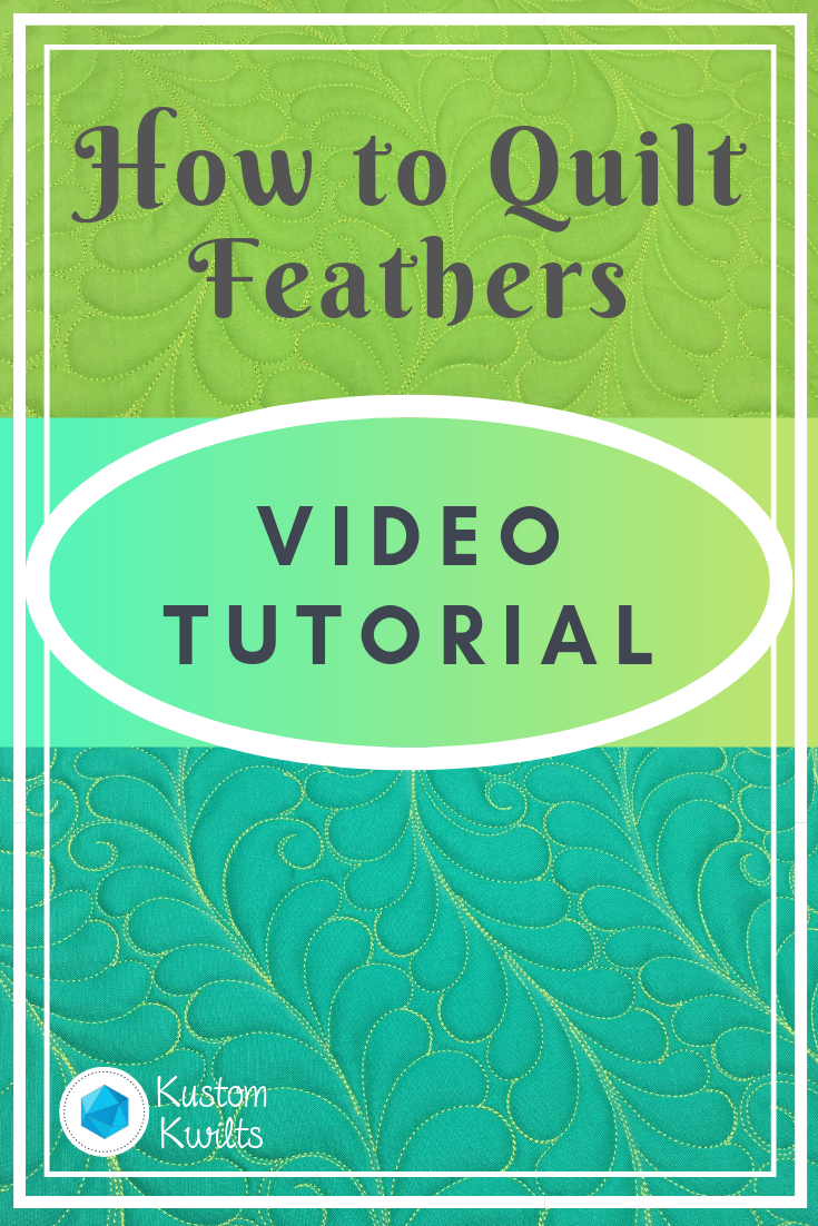 A video tutorial of some different types of feathers.