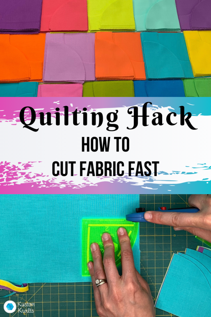 cut fabric fast