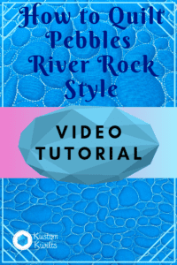 A video tutorial of the peoples river rock style.