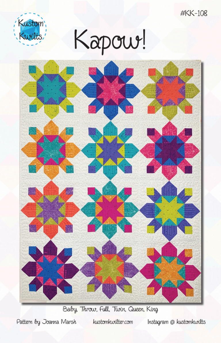 Spellbound Quilt Pattern by Joanna Marsh - English Paper Pieced Pattern ...