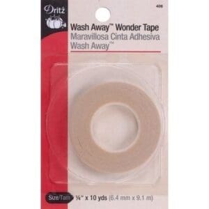 A package of wonder tape with the packaging on it.