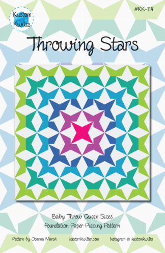 Throwing stars quilt