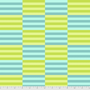 A green and blue striped pattern is shown.
