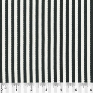 black and white narrow stripes