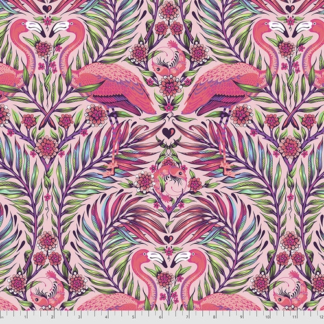 pink flamingo fabric