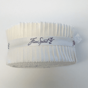 A roll of white fabric with the words " four spirit ".
