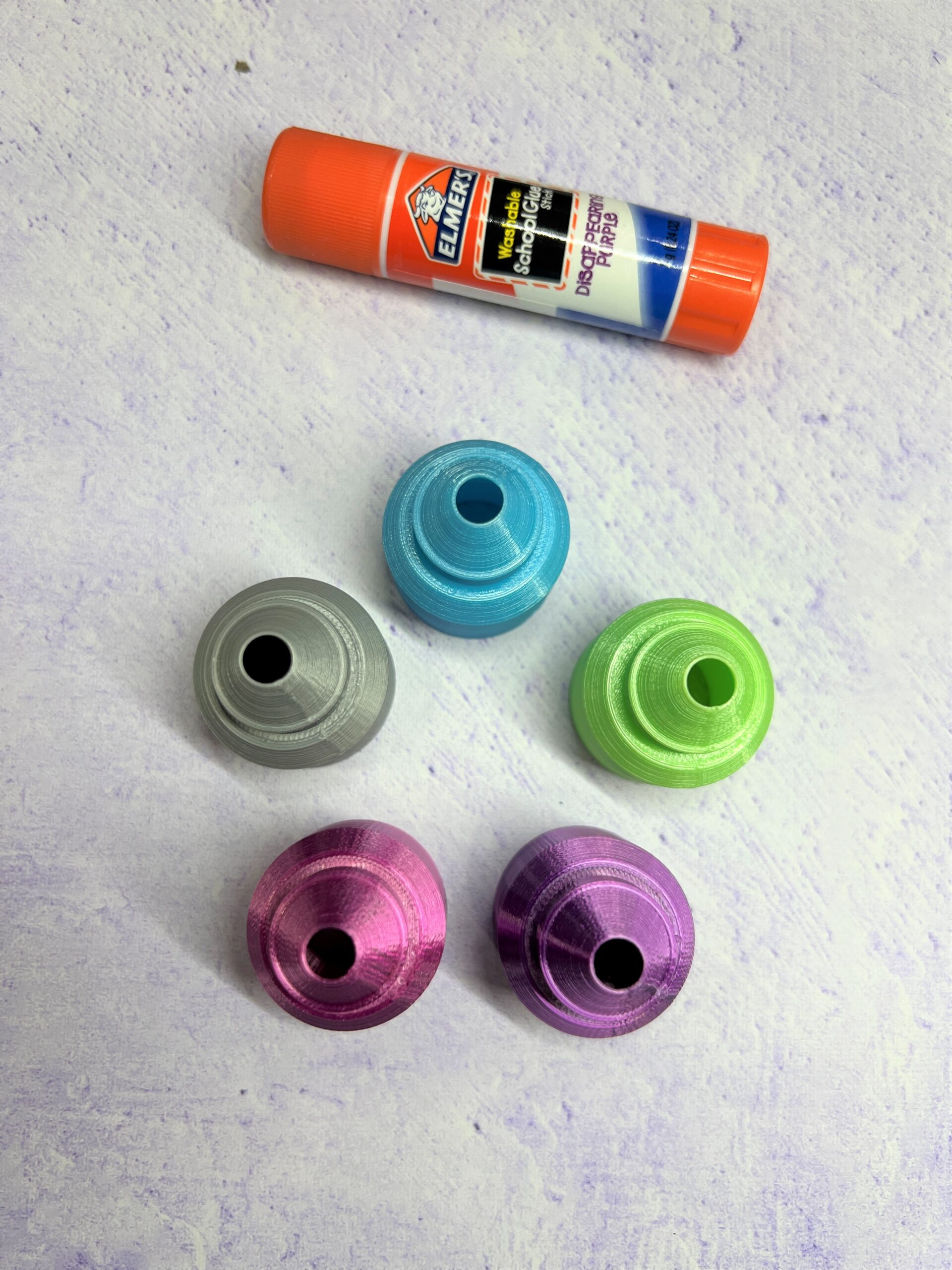 Purple Glue Stick Precision Tip  Krebsbachhuber Crafts #KC-100101