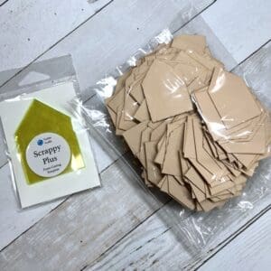 A bag of brown paper and some wax melts